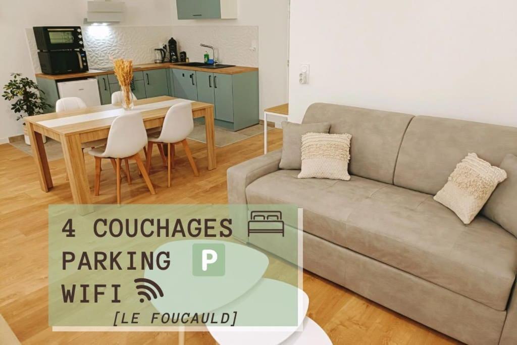 Le Foucauld 4 Canapes, Parking, Wifi Apartment Lourdes Exterior foto